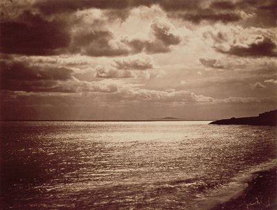Eine Wirkung der Sonne, Normandie ca. 1857 von Gustave Le Gray